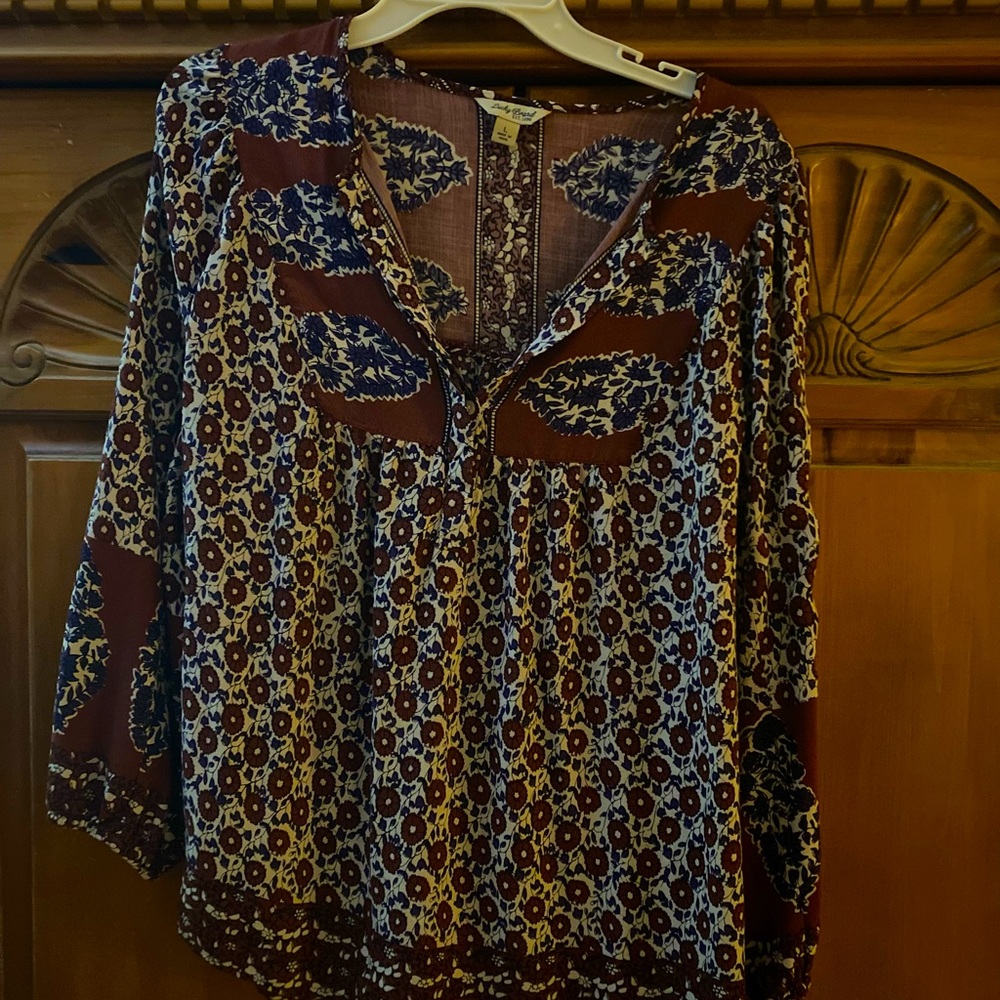Lucky top multicolored.